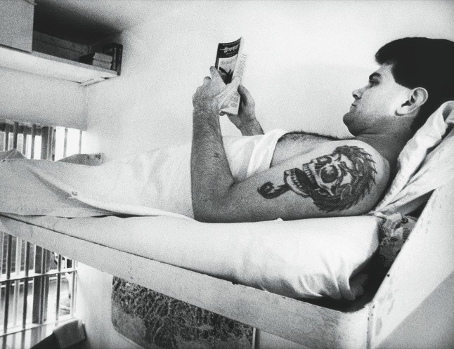 Cameron Todd Willingham in his cell on death row, in 1994. Photograph By Ken Light/The New Yorker. 