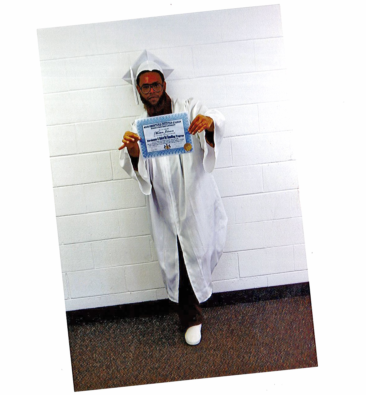 Morton Johnson at his graduation. (Image: Courtesy of Morton Johnson)