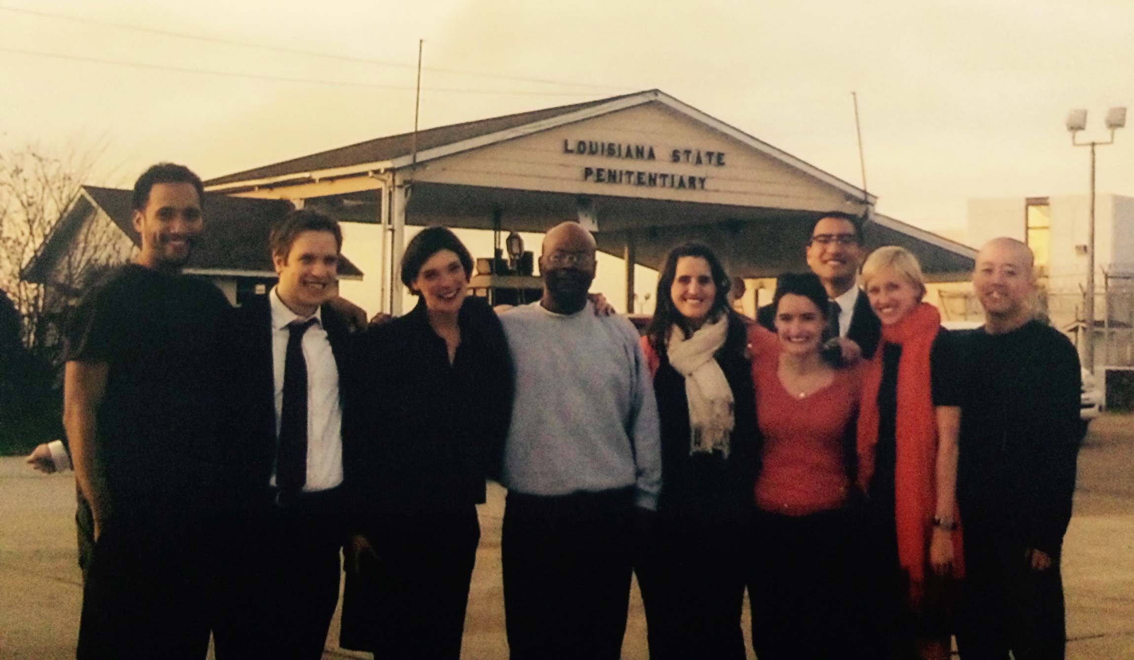 Calvin Duncan the day he was freed. (Image: Courtesy of Calvin Duncan)