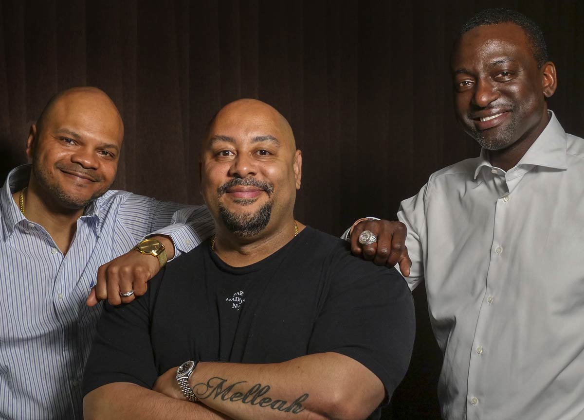 (L-R): Kevin Richardson, Raymond Santana and Yusef Salaam. Photo: Lacy Atkins.