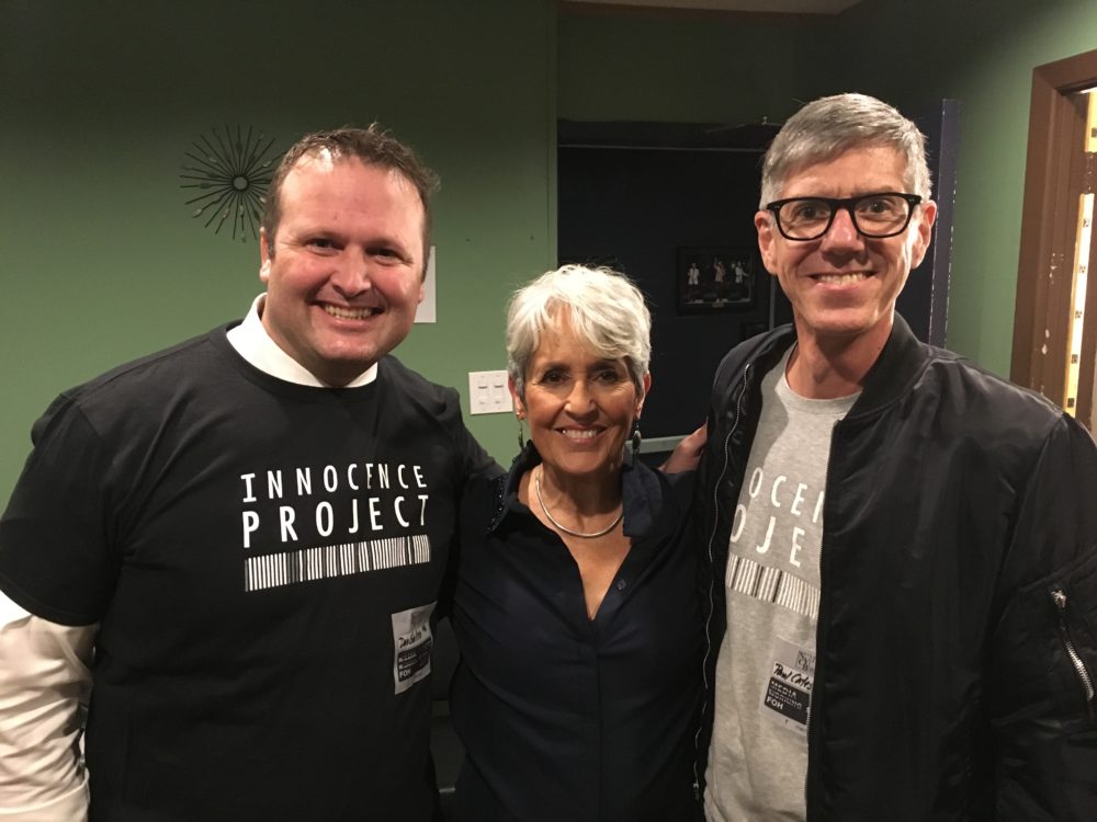 A Big Thanks to Innocence Project Ambassador Joan Baez