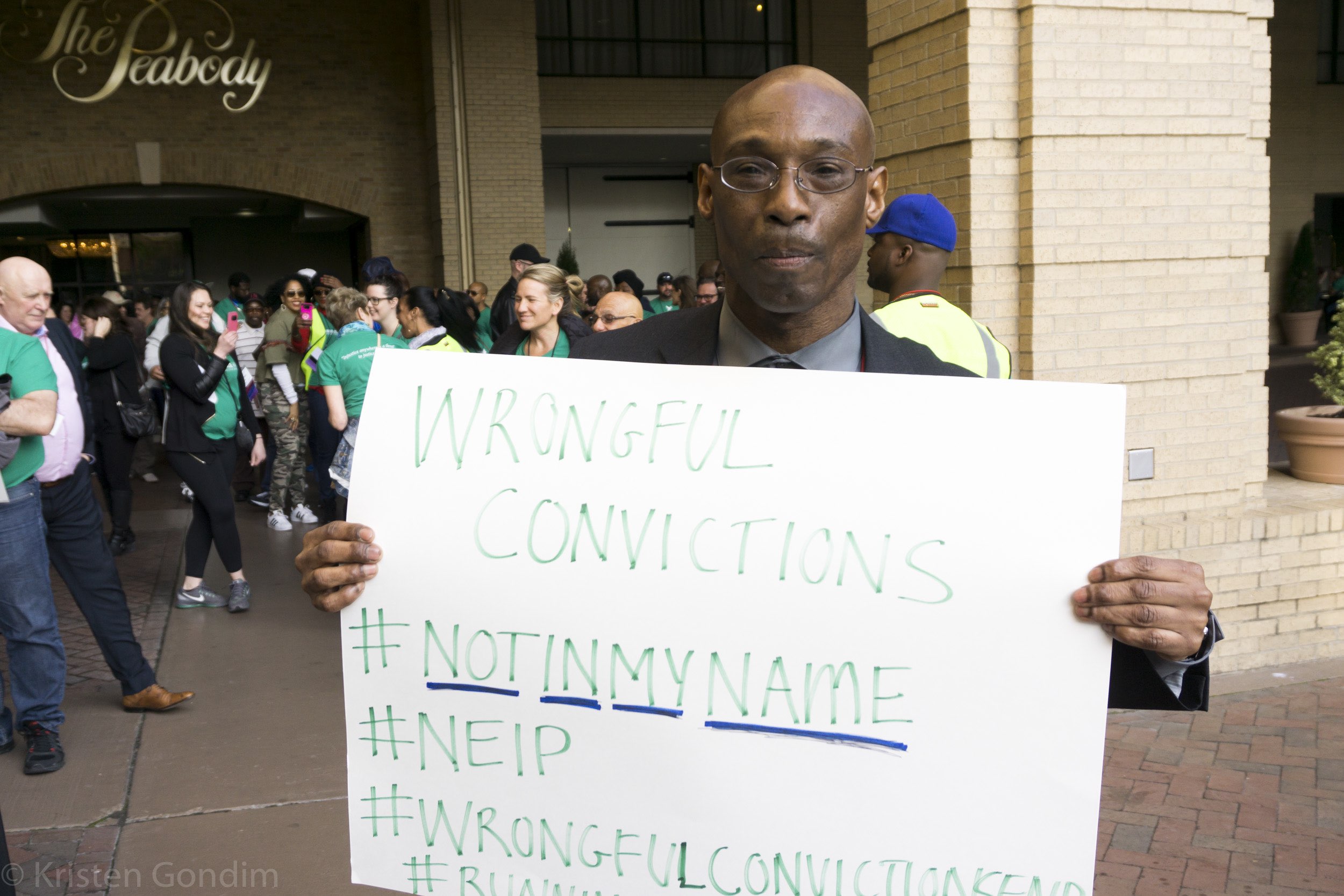Frederick Clay at the 2018 March for Justice in Memphis, TN. Photo by Kristen Gondim.