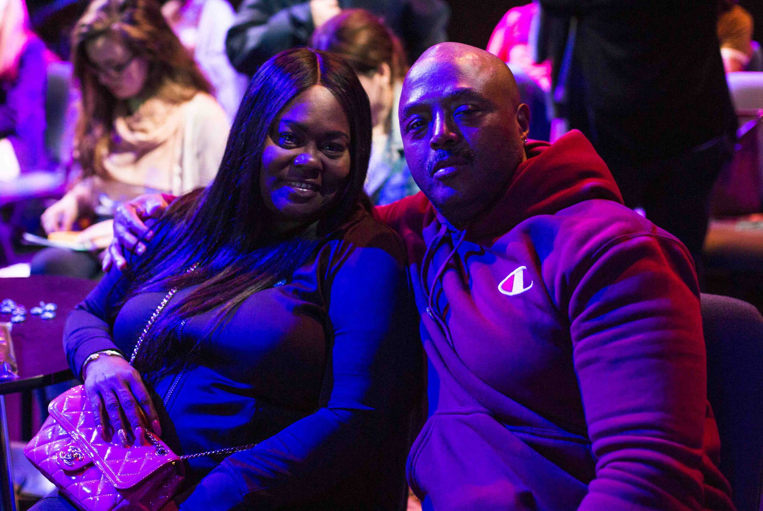Leroy and Gwen at an Innocence Project event in 2019. Photo: Franey Miller.