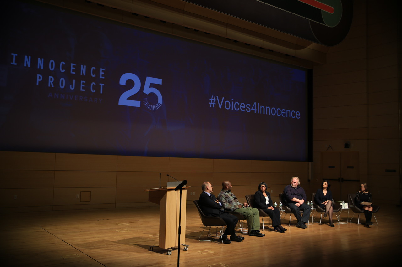 Voices for Innocence panel on March 13. Photo by MatteDesign. 
