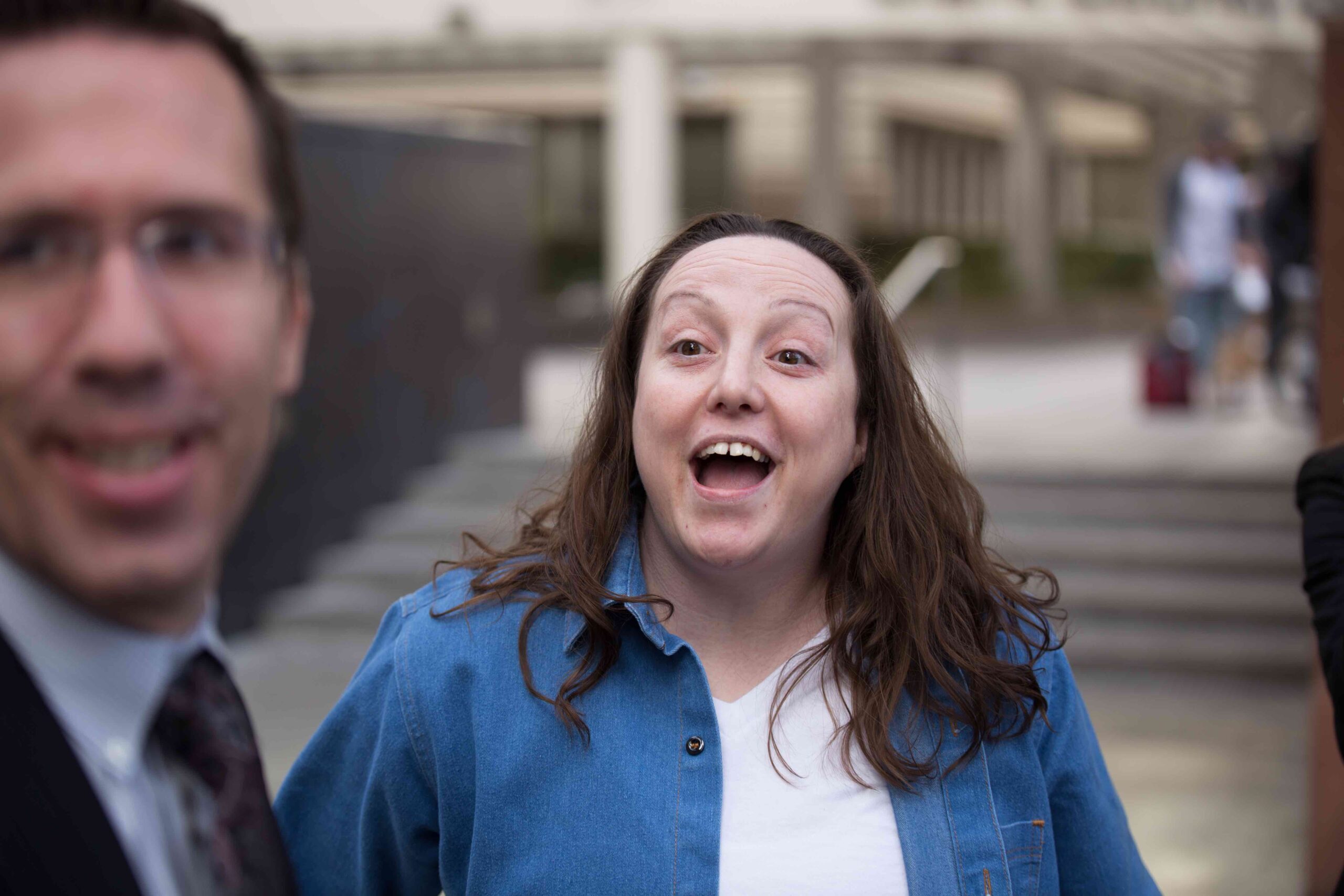 Kirstin Lobato released on Jan. 3, 2018 in Las Vegas, Nevada. Photo: Justin McAffee/Innocence Project.
