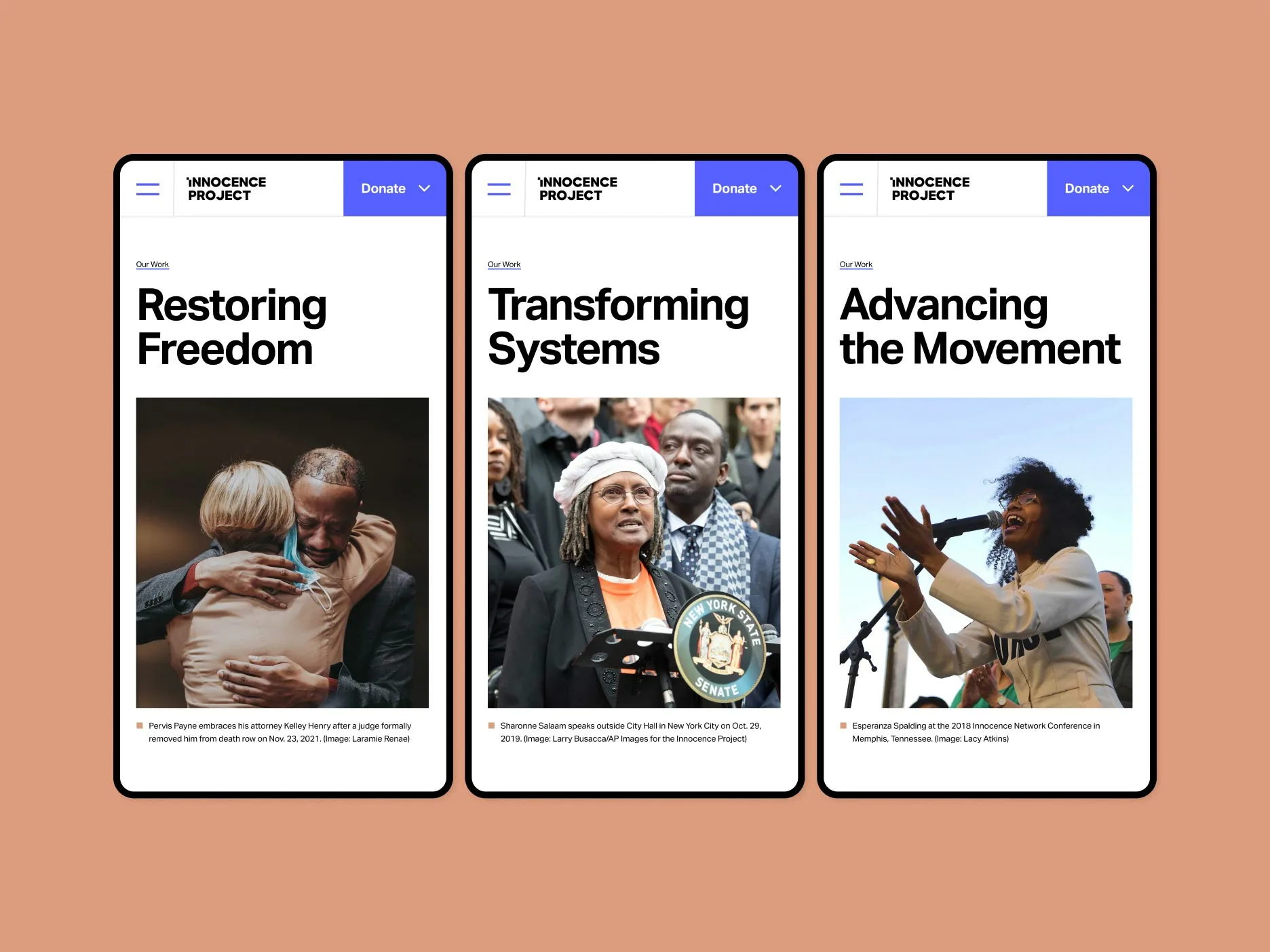 Innocence Project Launches Refreshed and Revitalized Website to Advance a Movement for Justice