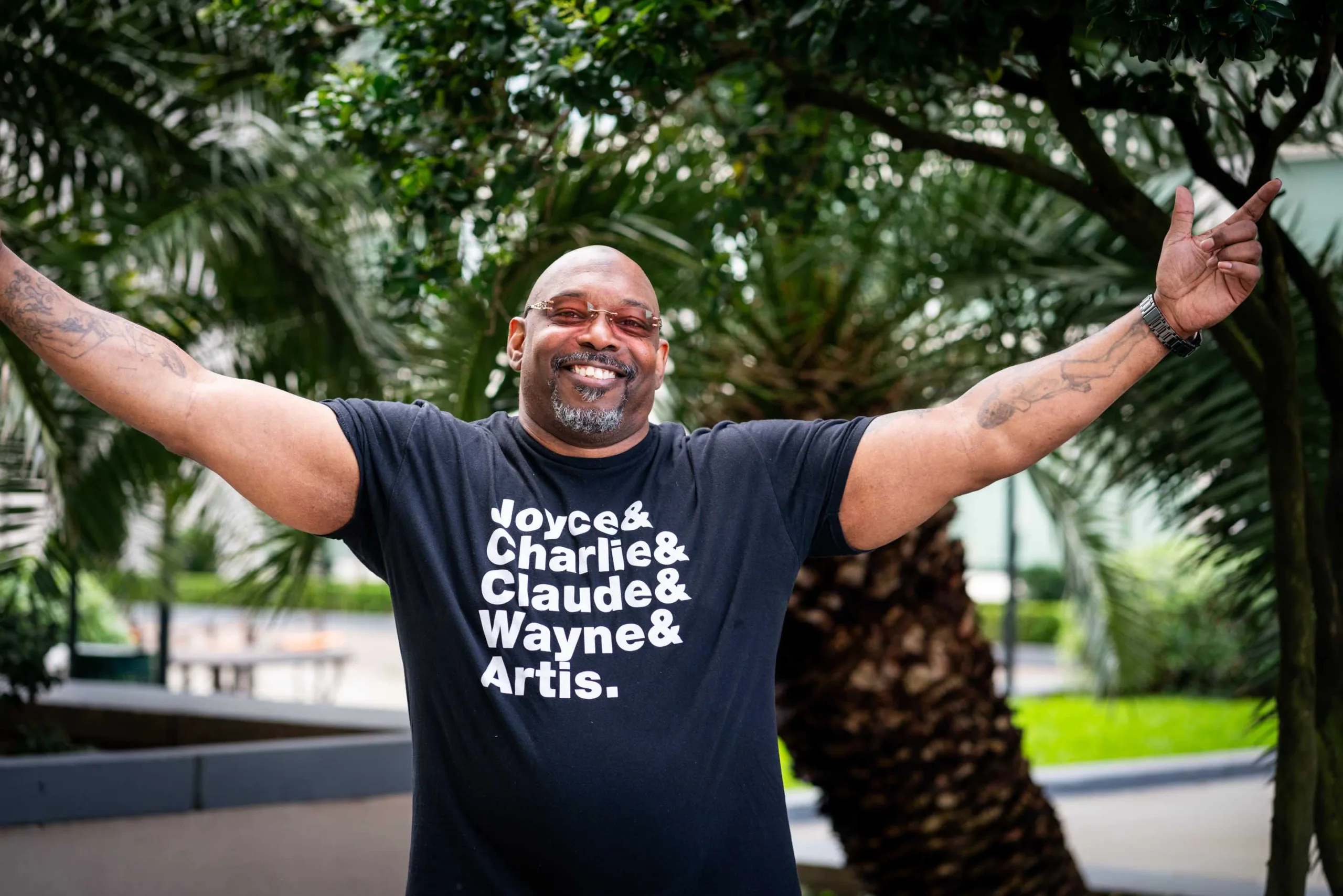 Tennessee Innocence Project exoneree Artis Whitehead at the 2024 Innocence Network Conference in New Orleans. (Image: Claire Bangser/Innocence Project)